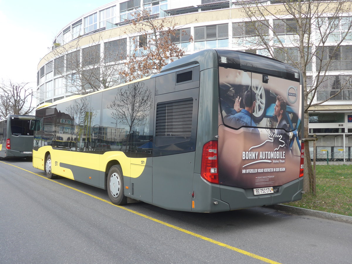 (215'292) - STI Thun - Nr. 174/BE 752'174 - Mercedes am 20. M�rz 2020 bei der Schiffl�ndte Thun