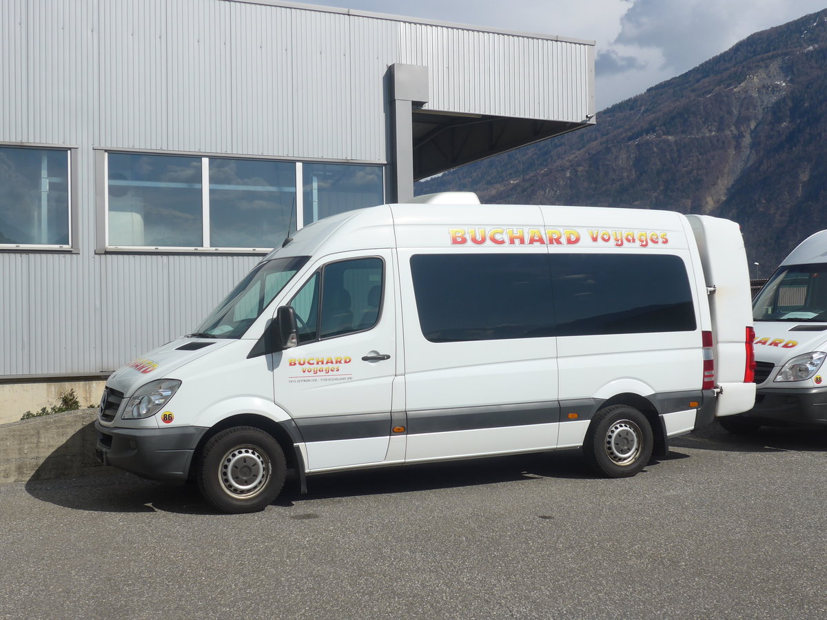 (215'307) - Buchard, Leytron - Nr. 86 - Mercedes am 20. M�rz 2020 in Leytron, Garage