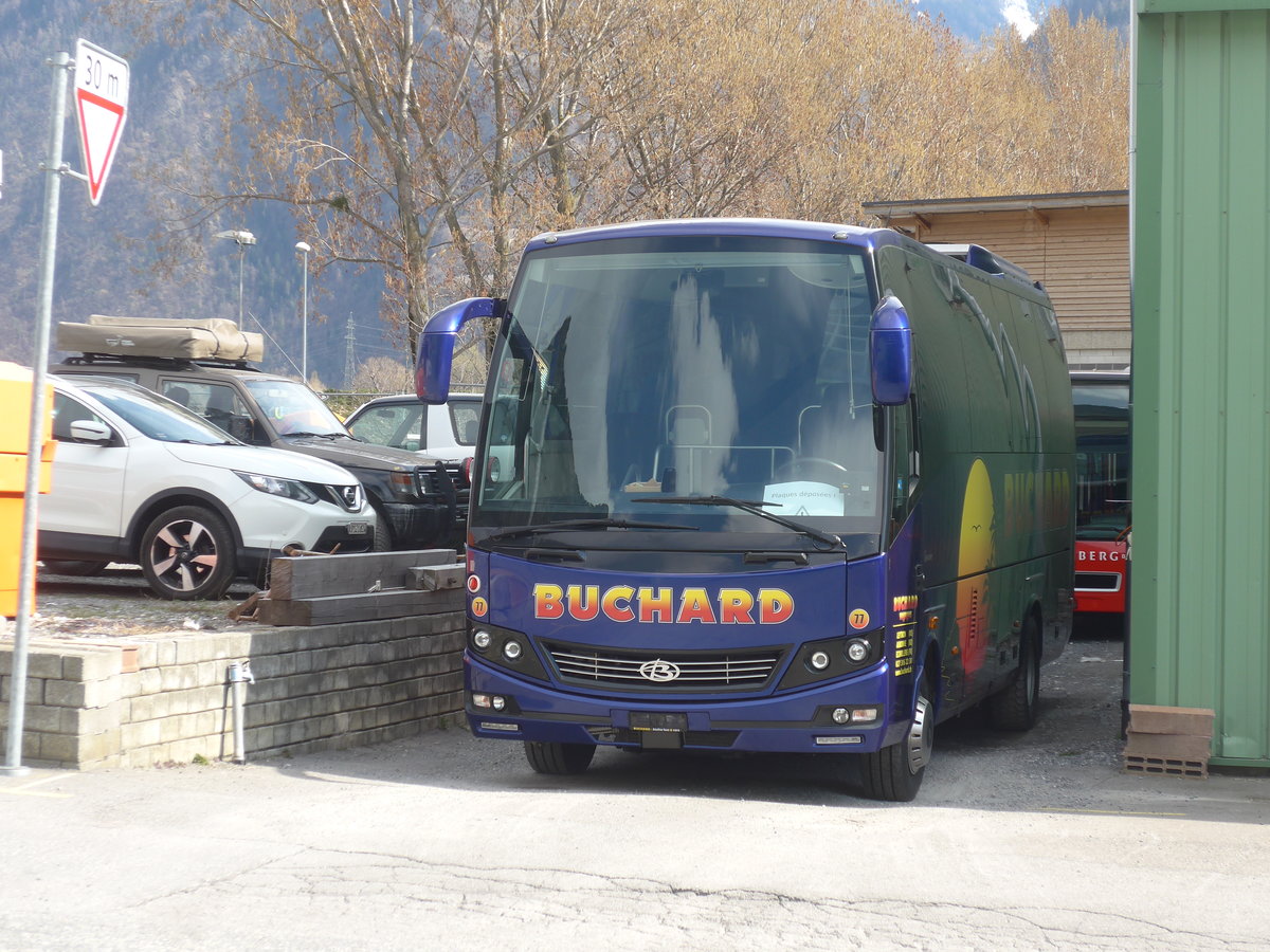 (215'308) - Buchard, Leytron - Nr. 77 - Beulas am 20. M�rz 2020 in Leytron, Garage