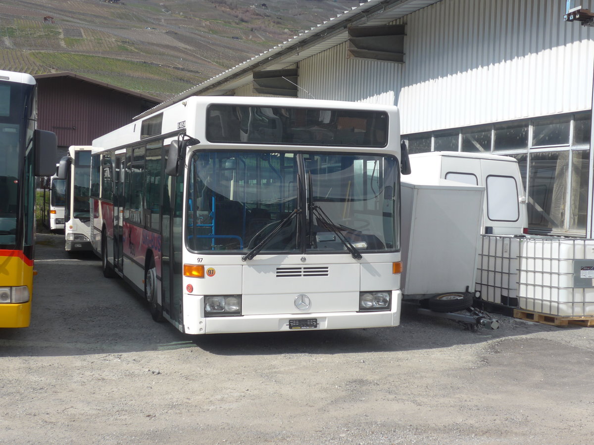 (215'309) - Buchard, Leytron - Nr. 97 - Mercedes (ex BGU Grenchen Nr. 5) am 20. M�rz 2020 in Leytron, Garage