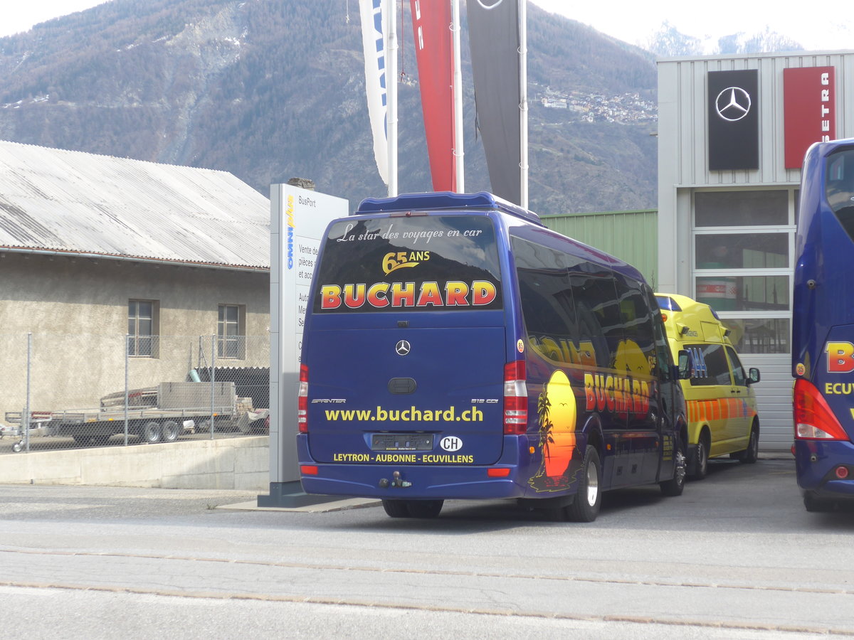 (215'317) - Buchard, Leytron - Nr. 85 - Mercedes am 20. M�rz 2020 in Leytron, Garage