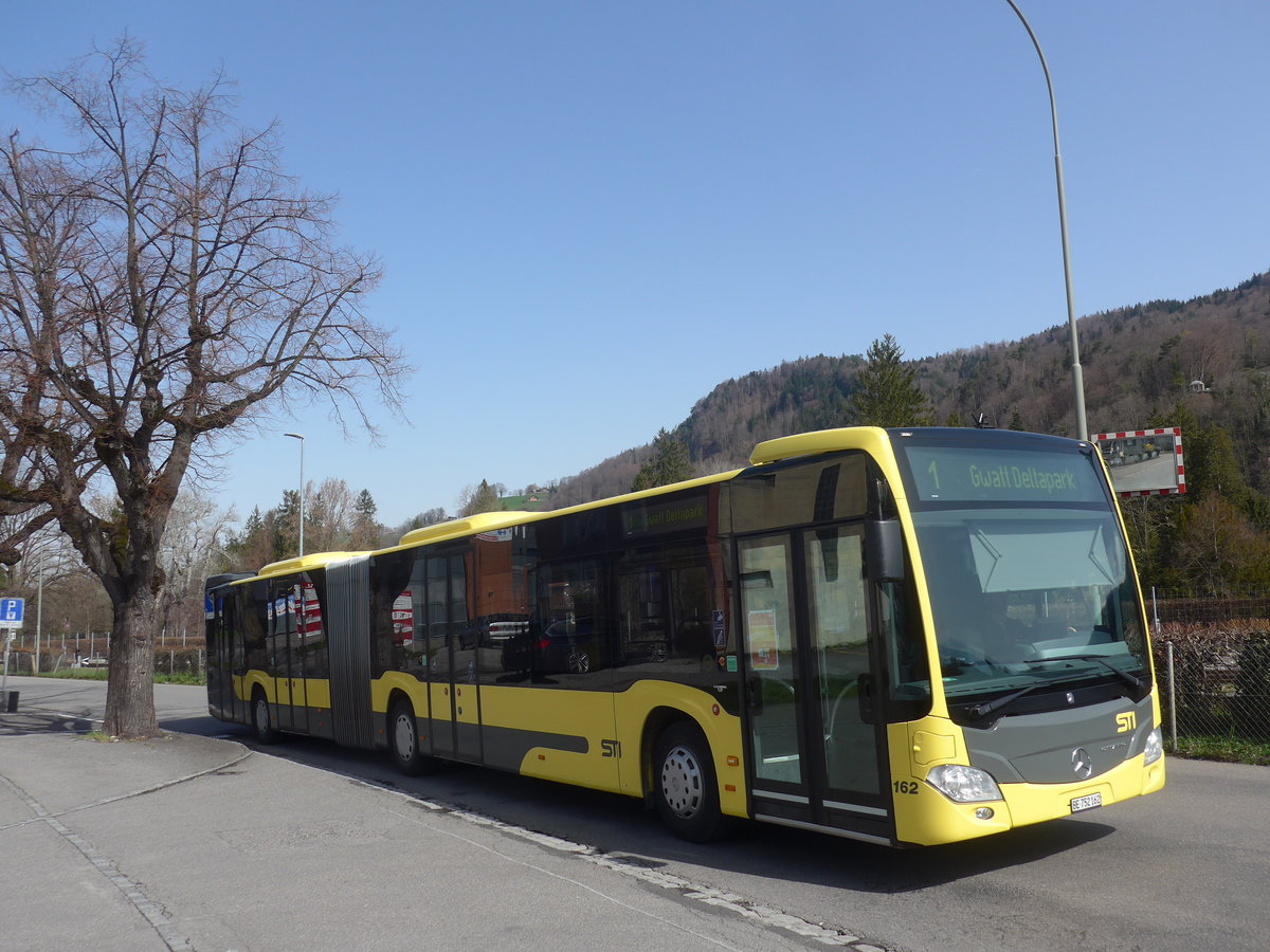 (215'351) - STI Thun - Nr. 162/BE 752'162 - Mercedes am 21. M�rz 2020 in Thun, Rosenau