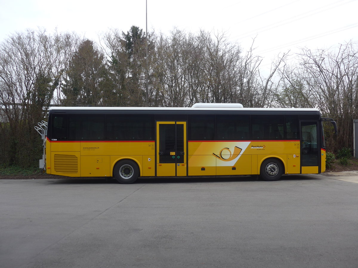 (215'419) - Seiler, Ernen - PID 11'364 - Iveco am 22. M�rz 2020 in Kerzers, Interbus