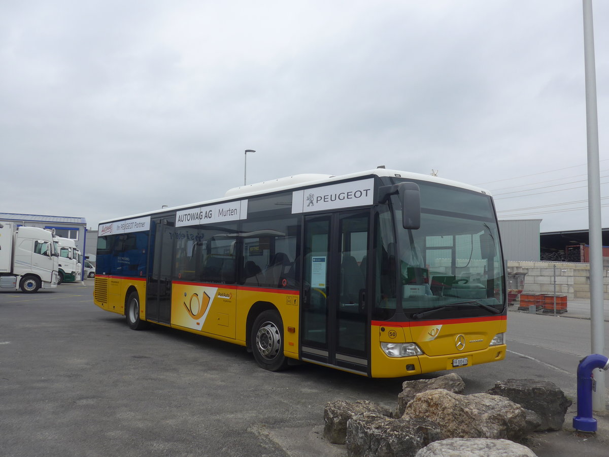 (215'427) - Wieland, Murten - Nr. 50/FR 300'633 - Mercedes (ex Klopfstein, Laupen Nr. 10) am 22. M�rz 2020 in Kerzers, Interbus