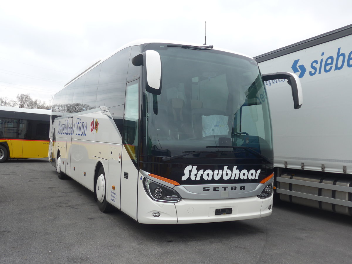 (215'429) - Straubhaar, Thun - Nr. 6 - Setra am 22. M�rz 2020 in Kerzers, Interbus