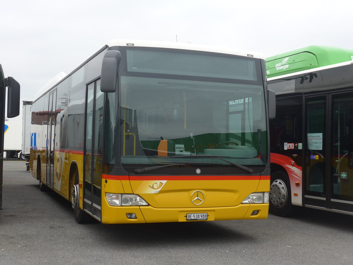 (215'434) - PostAuto Bern - BE 538'988 - Mercedes (ex BE 637'781) Mercedes am 22. M�rz 2020 in Kerzers, Interbus
