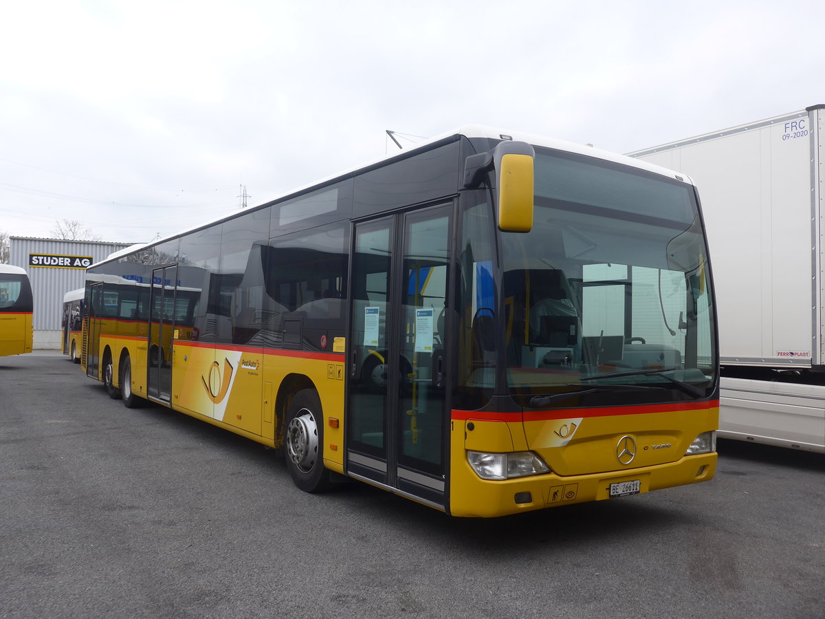 (215'439) - AVA Aarberg - Nr. 1/BE 26'611 - Mercedes am 22. M�rz 2020 in Kerzers, Interbus