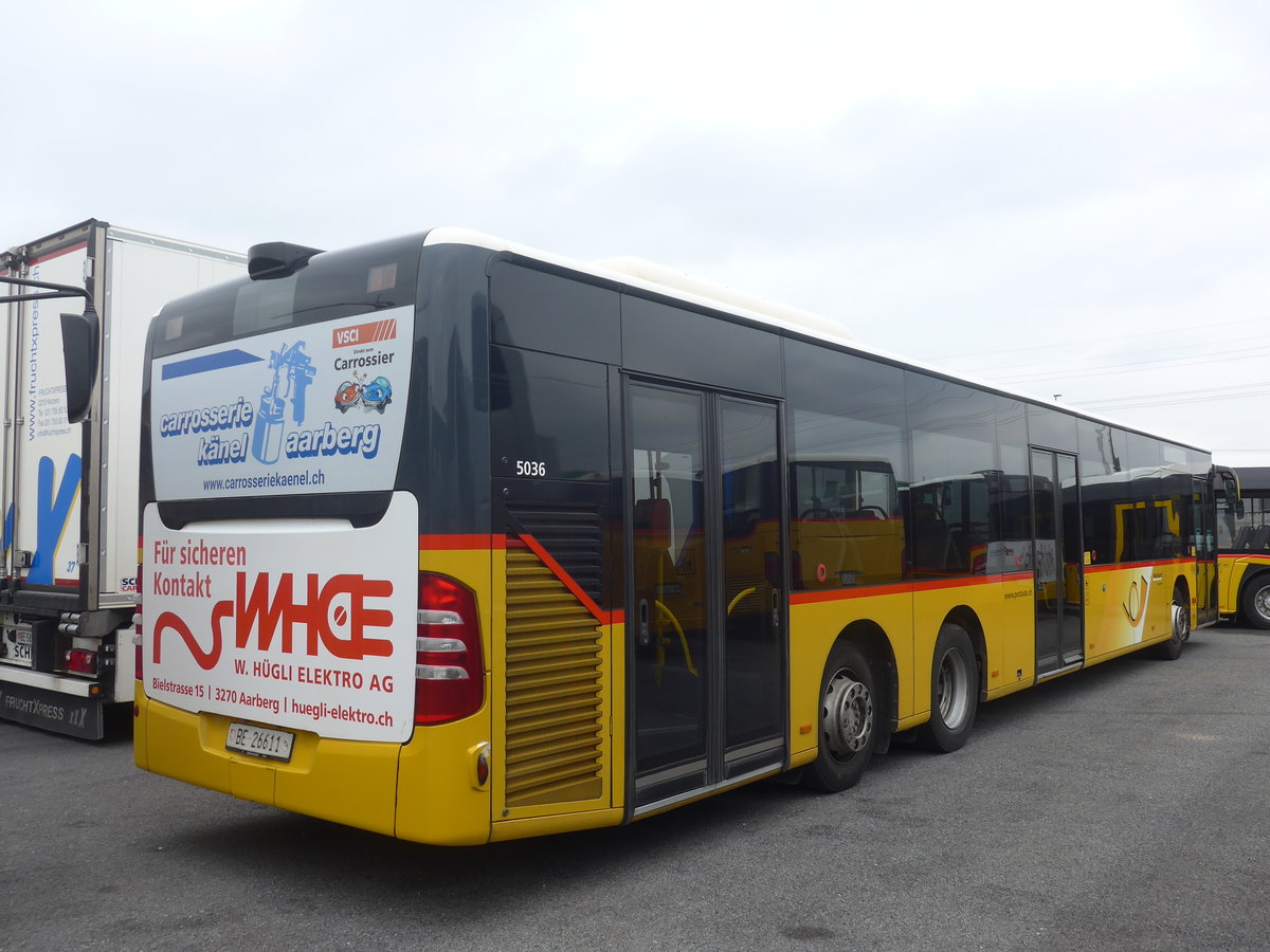 (215'440) - AVA Aarberg - Nr. 1/BE 26'611 - Mercedes am 22. M�rz 2020 in Kerzers, Interbus