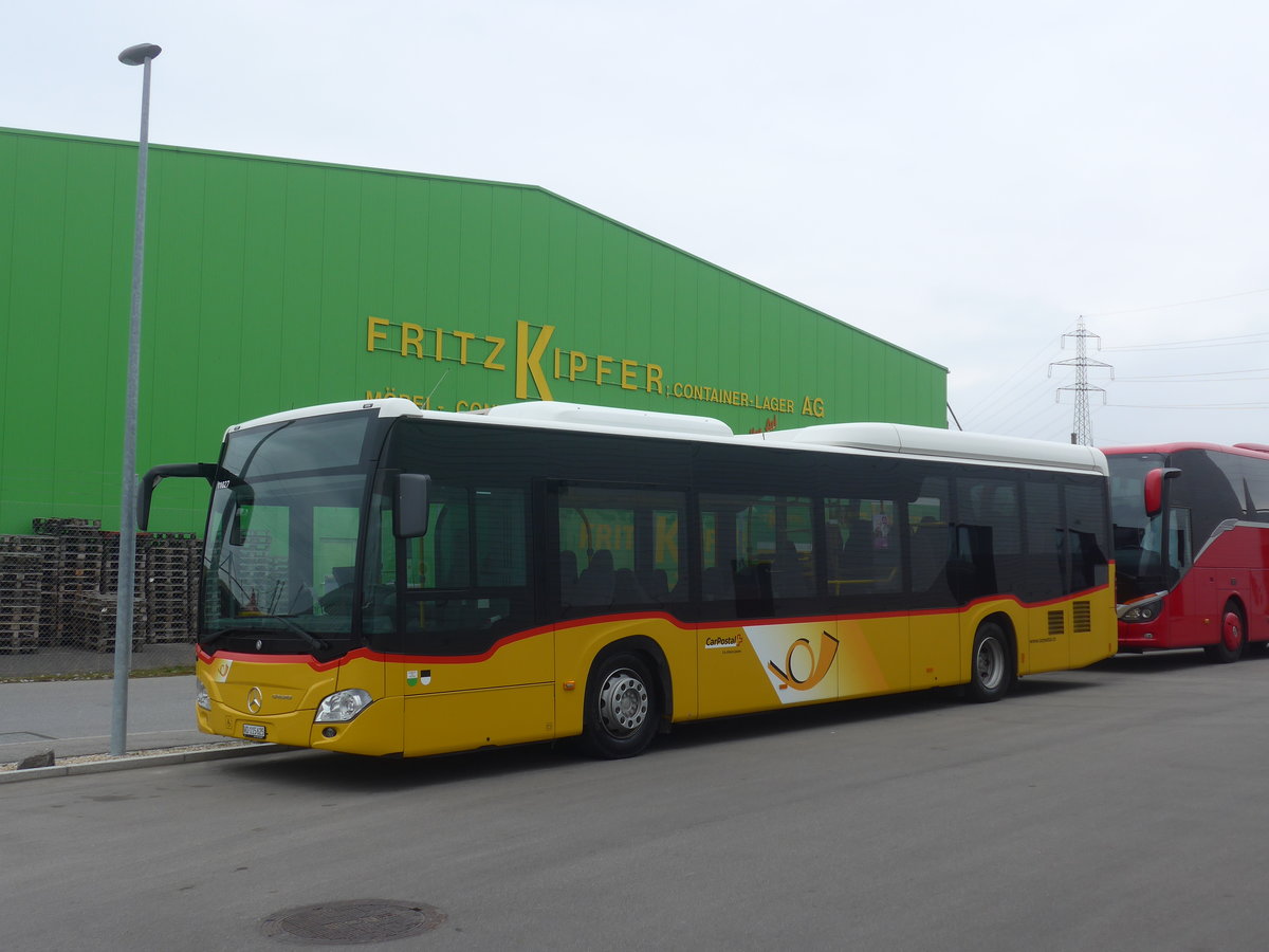 (215'449) - CarPostal Ouest - VD 115'625 - Mercedes am 22. M�rz 2020 in Kerzers, Interbus