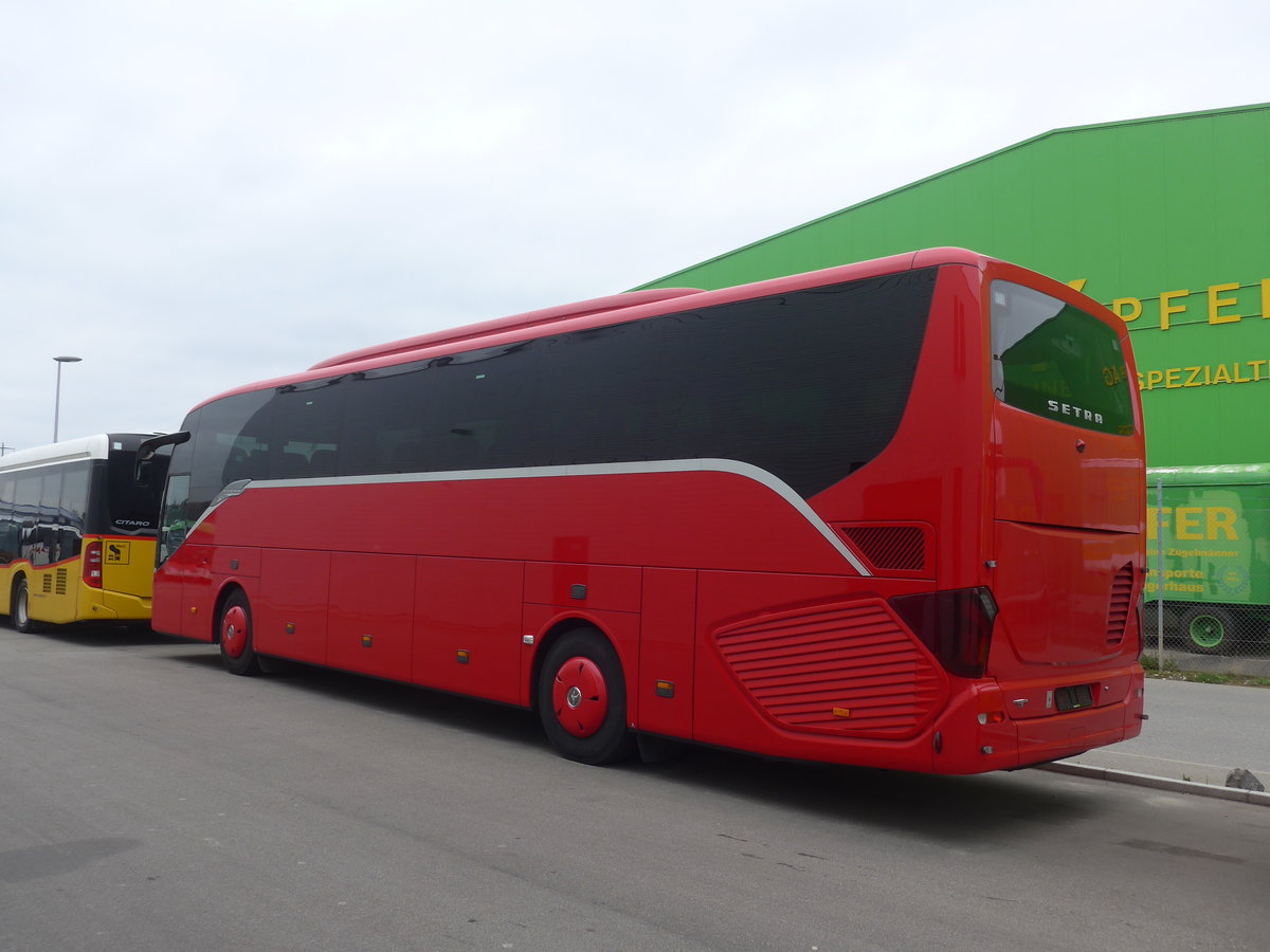 (215'450) - Aus Deutschland: Bur, Kleinblittersdorf - (SB-UR 8800) - Setra am 22. M�rz 2020 in Kerzers, Interbus