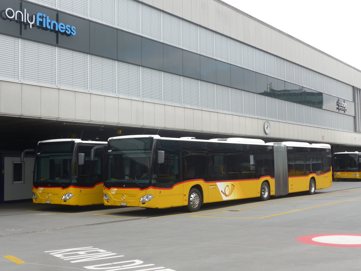 (215'456) - PostAuto Bern - Nr. 633/BE 734'633 - Mercedes am 22. M�rz 2020 in Bern, Postautostation