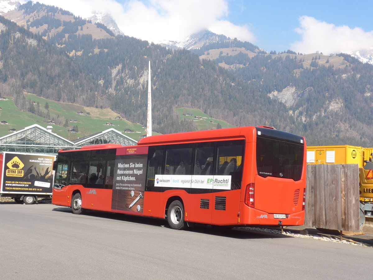 (215'513) - AFA Adelboden - Nr. 96/BE 823'926 - Mercedes am 25. M�rz 2020 in Frutigen, Garage