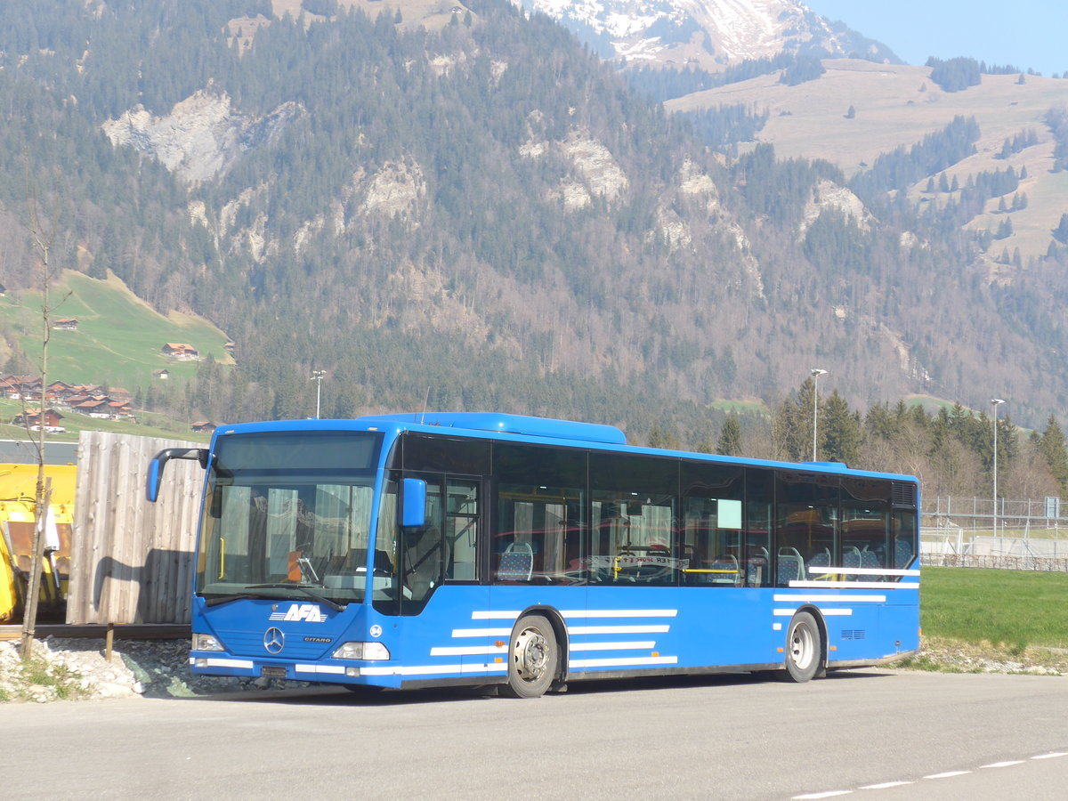 (215'517) - AFA Adelboden - Nr. 94 - Mercedes am 25. M�rz 2020 in Frutigen, Garage