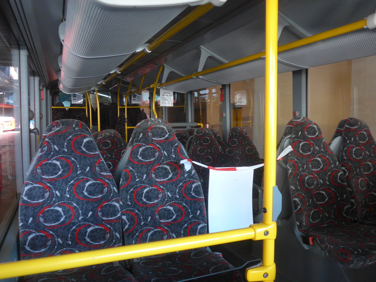 (215'528) - AFA Adelboden - Nr. 95/BE 26'774 - Mercedes am 25. M�rz 2020 in Adelboden, Busstation (Innenaufnahme)