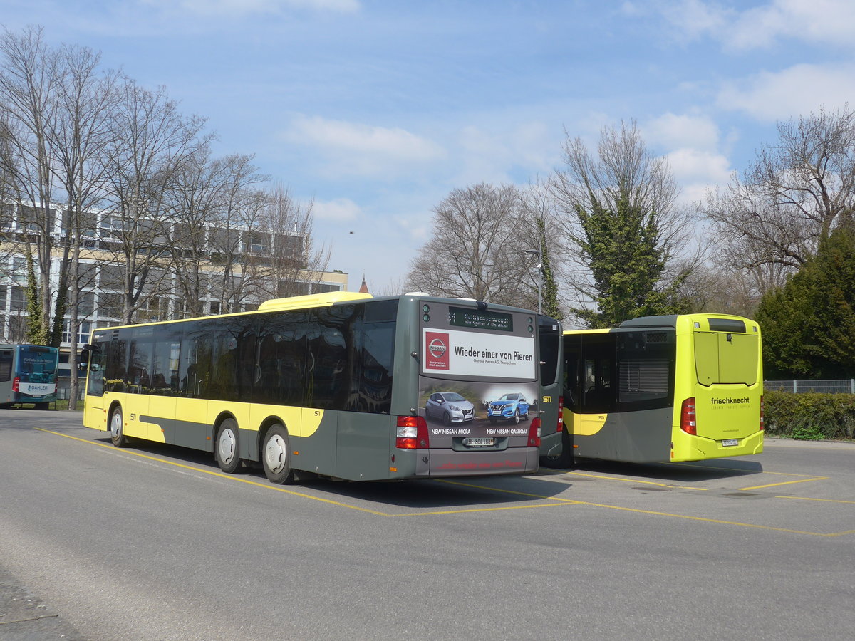 (215'562) - STI Thun - Nr. 188/BE 804'188 - MAN am 26. M�rz 2020 bei der Schiffl�ndte Thun