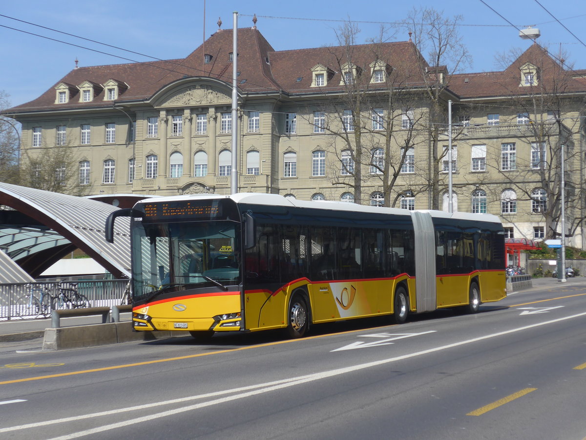 (215'580) - PostAuto Bern - Nr. 685/BE 823'685 - Solaris am 27. M�rz 2020 in Bern, Schanzenstrasse