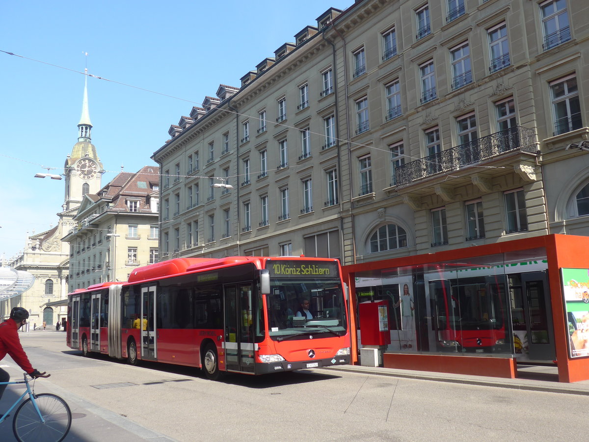 (215'603) - Bernmobil, Bern - Nr. 848/BE 671'848 - Mercedes am 27. M�rz 2020 beim Bahnhof Bern