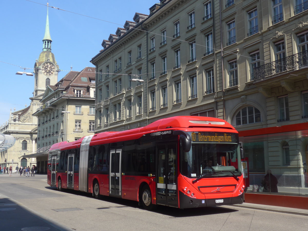 (215'609) - Bernmobil, Bern - Nr. 875/BE 832'875 - Volvo am 27. M�rz 2020 beim Bahnhof Bern