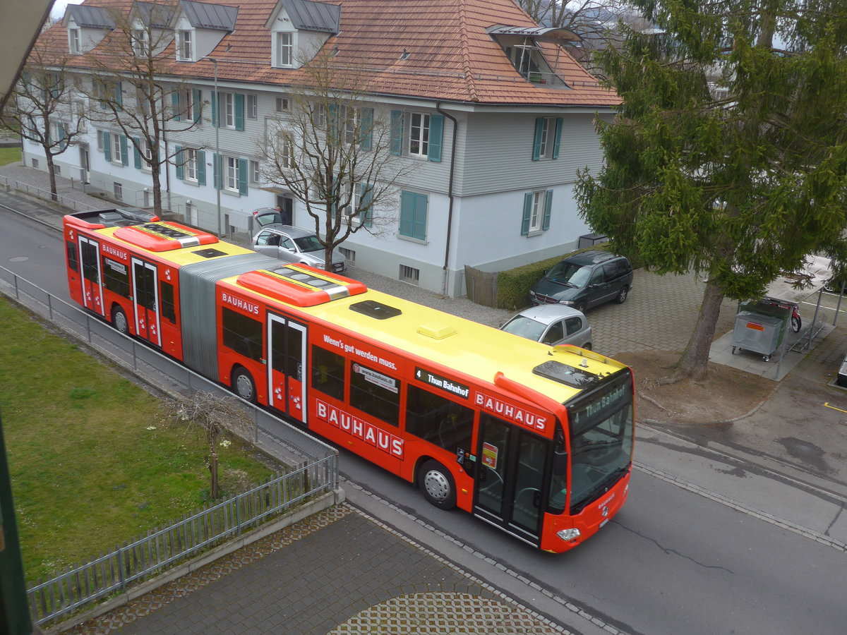 (215'672) - STI Thun - Nr. 707/BE 835'707 - Mercedes am 30. M�rz 2020 in Thun-Lerchenfeld, Langestrasse