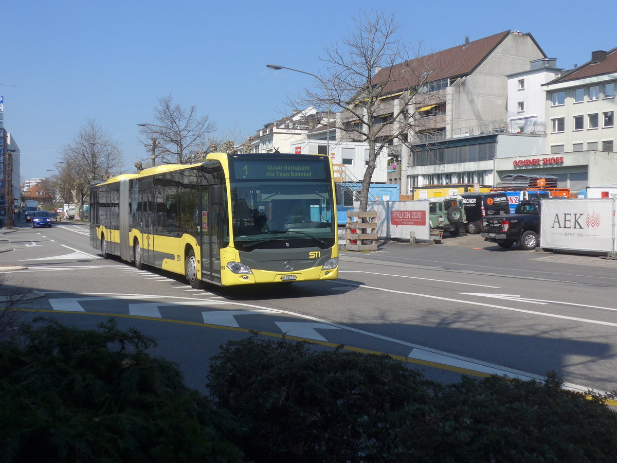 (215'799) - STI Thun - Nr. 169/BE 752'169 - Mercedes am 2. April 2020 in Thun, Postbr�cke
