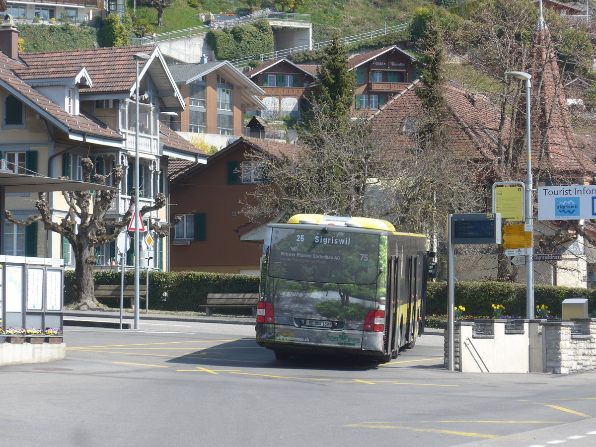 (215'954) - STI Thun - Nr. 189/BE 804'189 - MAN am 8. April 2020 in Gunten, Dorf