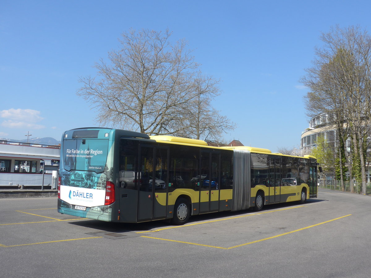 (215'970) - STI Thun - Nr. 163/BE 752'163 - Mercedes am 9. April 2020 bei der Schiffl�ndte Thun