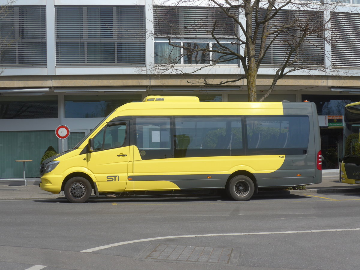 (215'978) - STI Thun - Nr. 4/BE 841'004 - Mercedes am 9. April 2020 bei der Schiffl�ndte Thun
