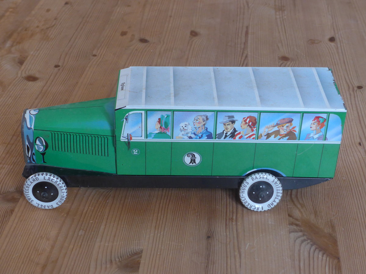 (216'037) - BVB Basel - Nr. 2/BS 1802 - Saurer/Reinb.+Chr. (ex Nr. 3) am 13. April 2020 in Thun (Modell)