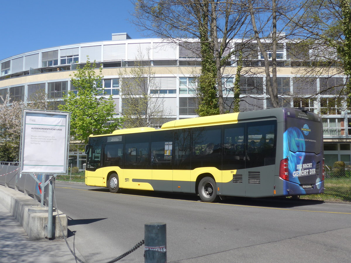 (216'057) - STI Thun - Nr. 190/BE 804'190 - Mercedes am 15. April 2020 bei der Schiffl�ndte Thun