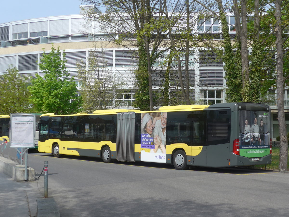 (216'288) - STI Thun - Nr. 169/BE 752'169 - Mercedes am 20. April 2020 bei der Schiffl�ndte Thun