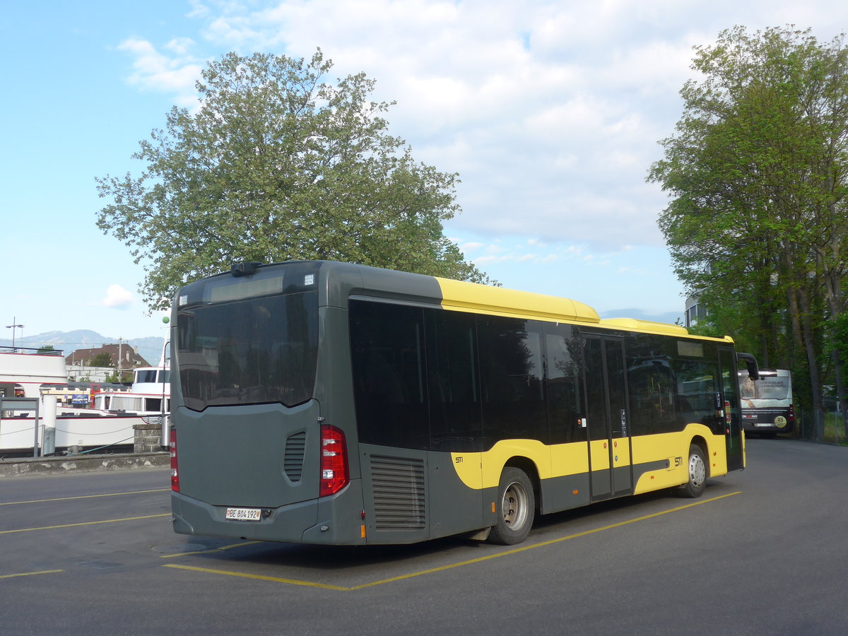 (216'464) - STI Thun - Nr. 192/BE 804'192 - Mercedes am 26. April 2020 bei der Schiffl�ndte Thun