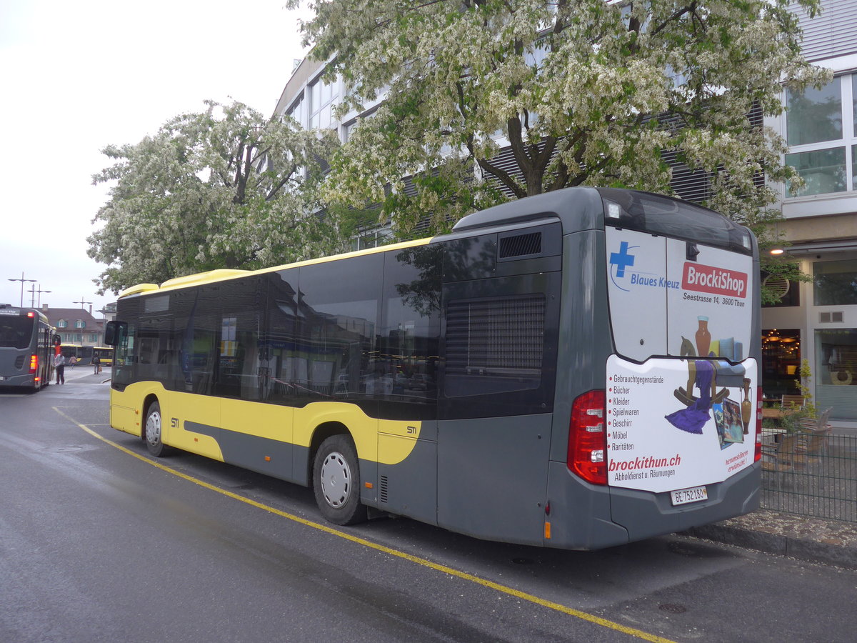 (217'026) - STI Thun - Nr. 180/BE 752'180 - Mercedes am 11. Mai 2020 bei der Schiffl�ndte Thun