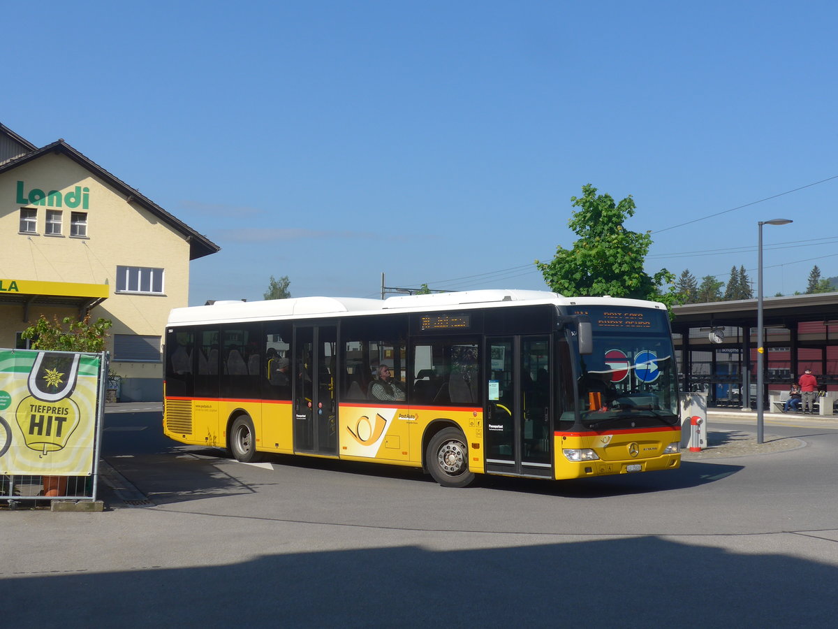 (217'037) - Schnider, Sch�pfheim - LU 15'606 - Mercedes am 17. Mai 2020 beim Bahnhof Sch�pfheim