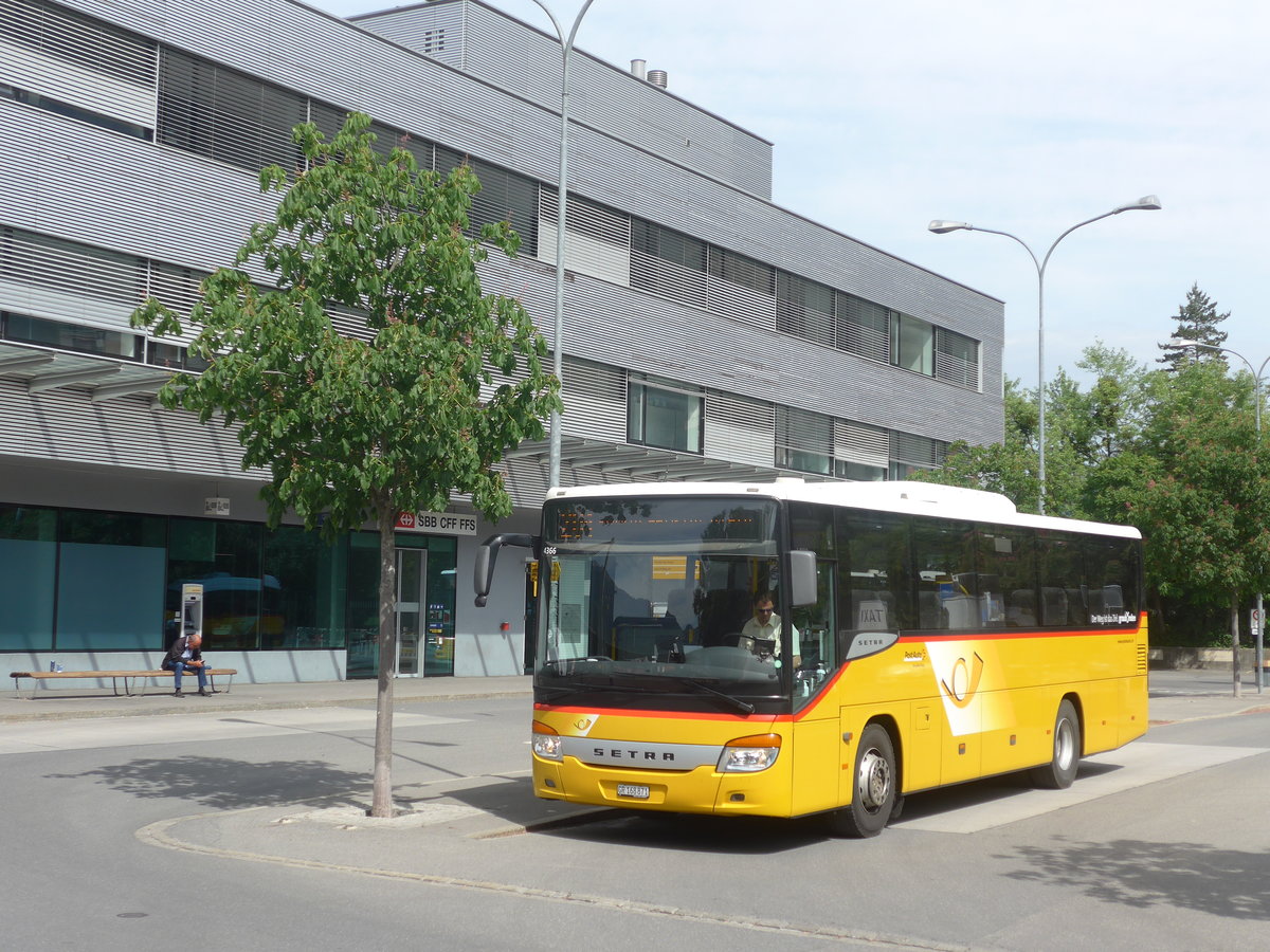 (217'185) - PostAuto Graub�nden - GR 168'871 - Setra (ex Heim, Flums) am 23. Mai 2020 beim Bahnhof Landquart