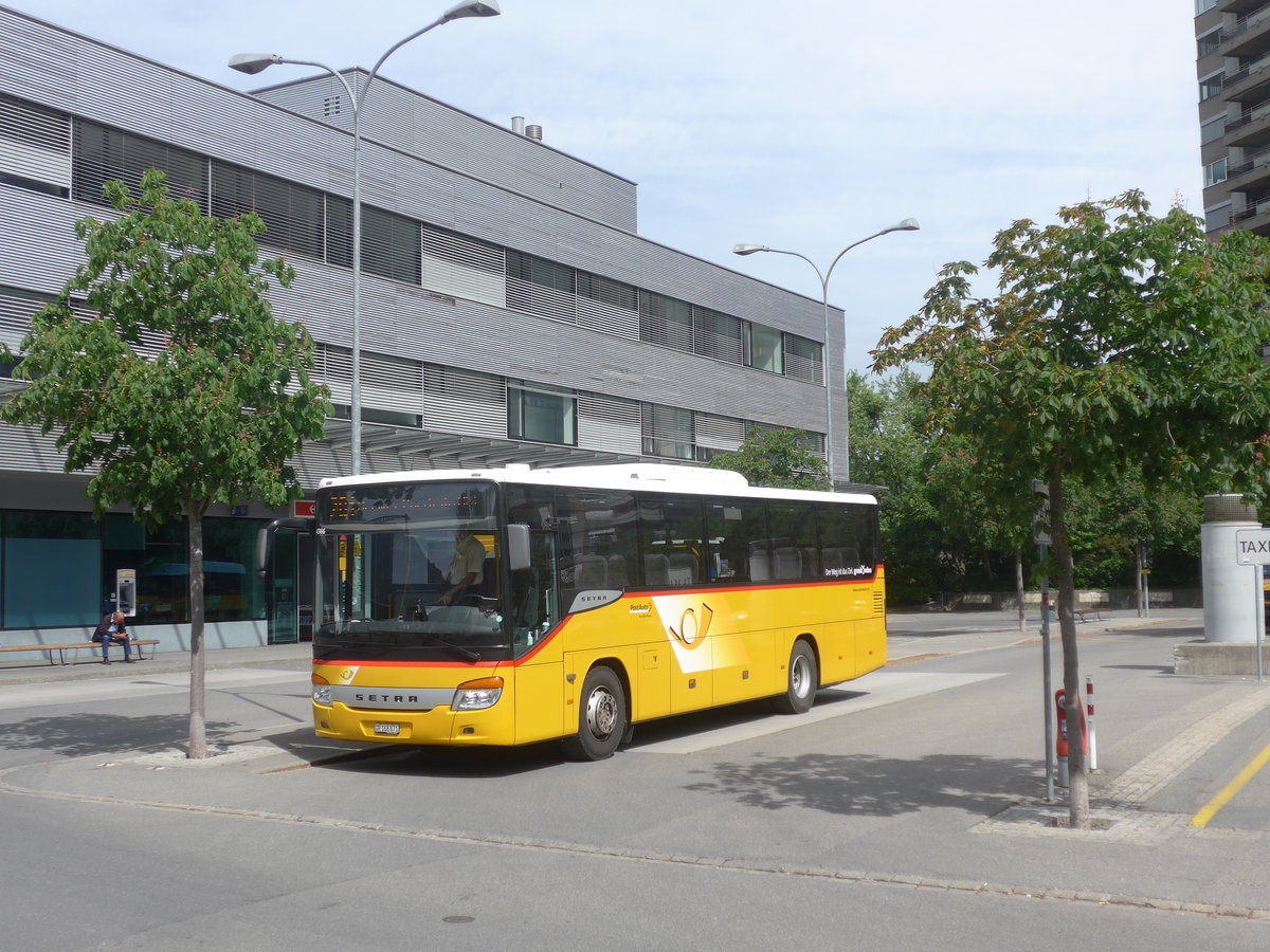 (217'186) - PostAuto Graub�nden - GR 168'871 - Setra (ex Heim, Flums) am 23. Mai 2020 beim Bahnhof Landquart