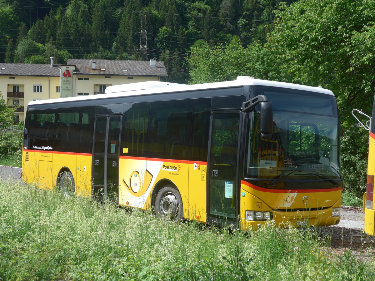 (217'199) - PostAuto Graub�nden - GR 168'874 - Irisbus am 23. Mai 2020 beim Bahnhof Schiers
