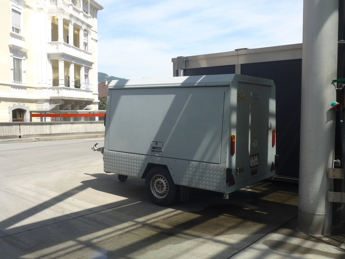 (217'212) - PostAuto Graub�nden - GR 134'819 - Zbinden Gep�ckanh�nger am 23. Mai 2020 in Chur, Postautostation