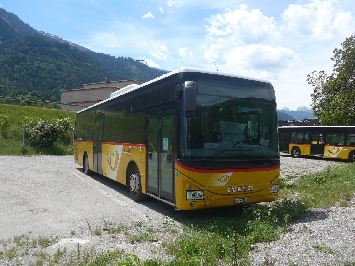 (217'226) - PostAuto Graub�nden - GR 168'873 - Iveco (ex GR 170'438) am 23. Mai 2020 in Chur, Sommeraustrasse