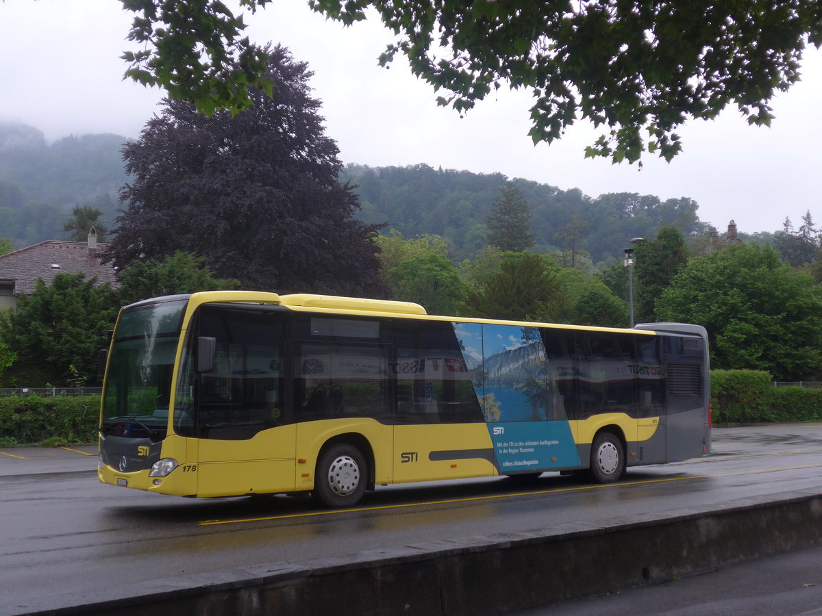 (217'776) - STI Thun - Nr. 178/BE 752'178 - Mercedes am 9. Juni 2020 bei der Schiffl�ndte Thun
