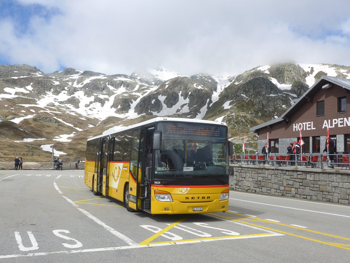 (218'078) - PostAuto Bern - Nr. 70/BE 653'387 - Setra am 21. Juni 2020 in Grimsel, Passh�he