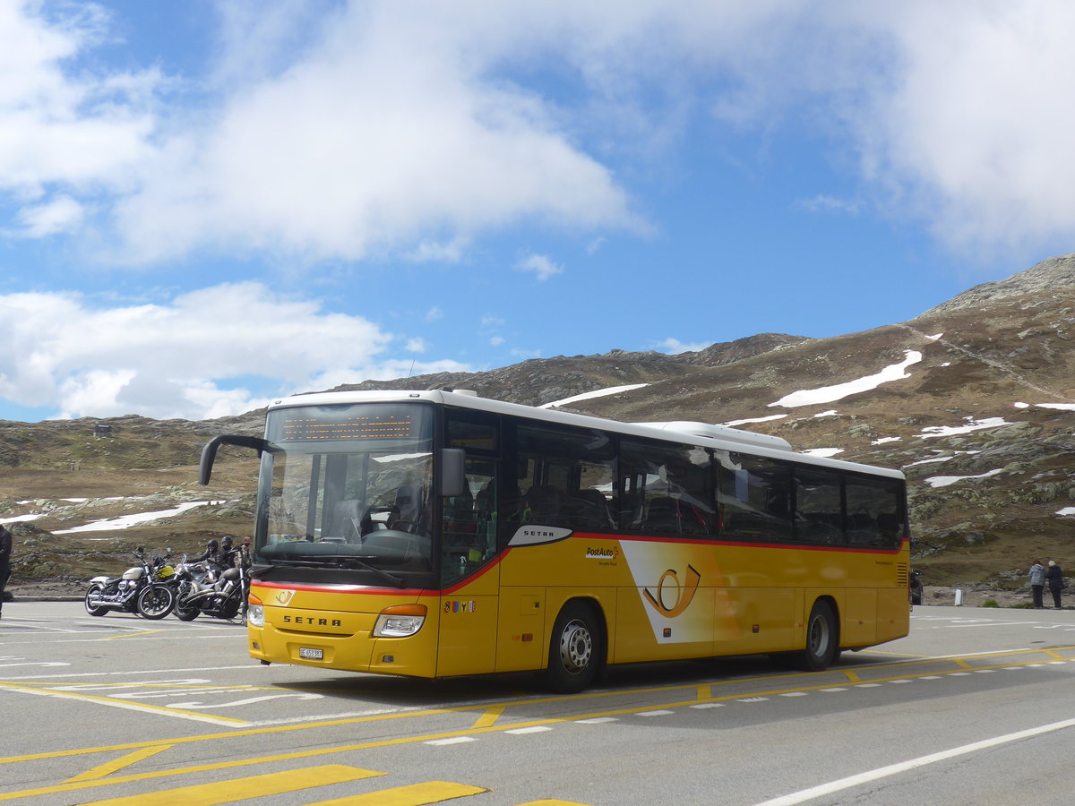 (218'079) - PostAuto Bern - Nr. 70/BE 653'387 - Setra am 21. Juni 2020 in Grimsel, Passh�he