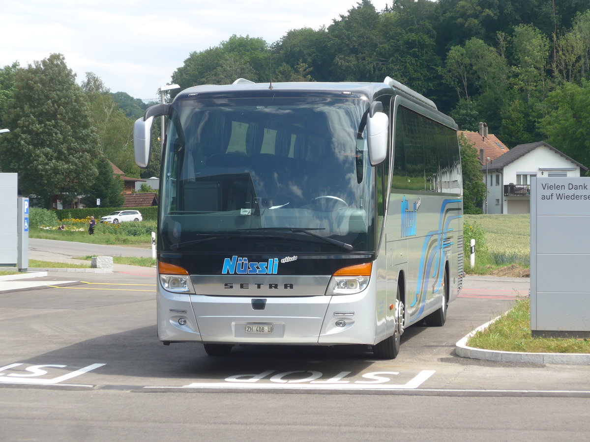 (218'253) - N�ssli, Agasul - ZH 408 U - Setra am 28. Juni 2020 in Winterthur, EvoBus