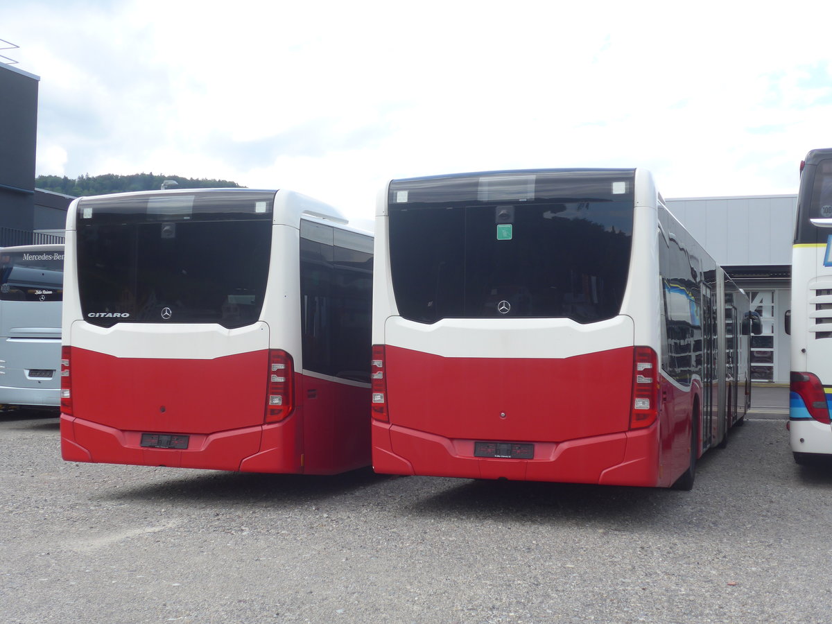 (218'255) - BLT Oberwil - Nr. 97 - Mercedes (ex Gschwindl, A-Wien Nr. 8409) am 28. Juni 2020 in Winterthur, EvoBus