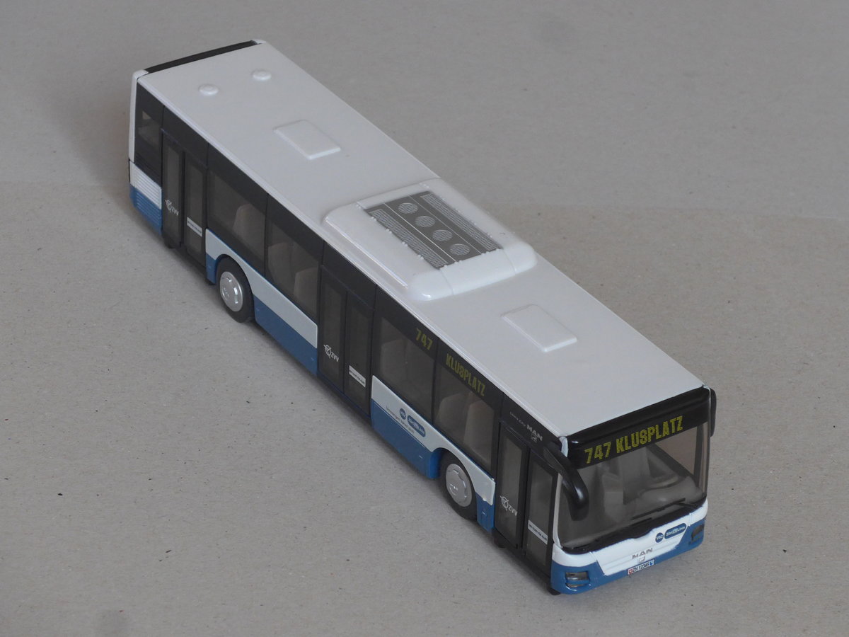 (218'302) - VBZ Z�rich - ZH 12'345 - MAN am 4. Juli 2020 in Thun (Modell)