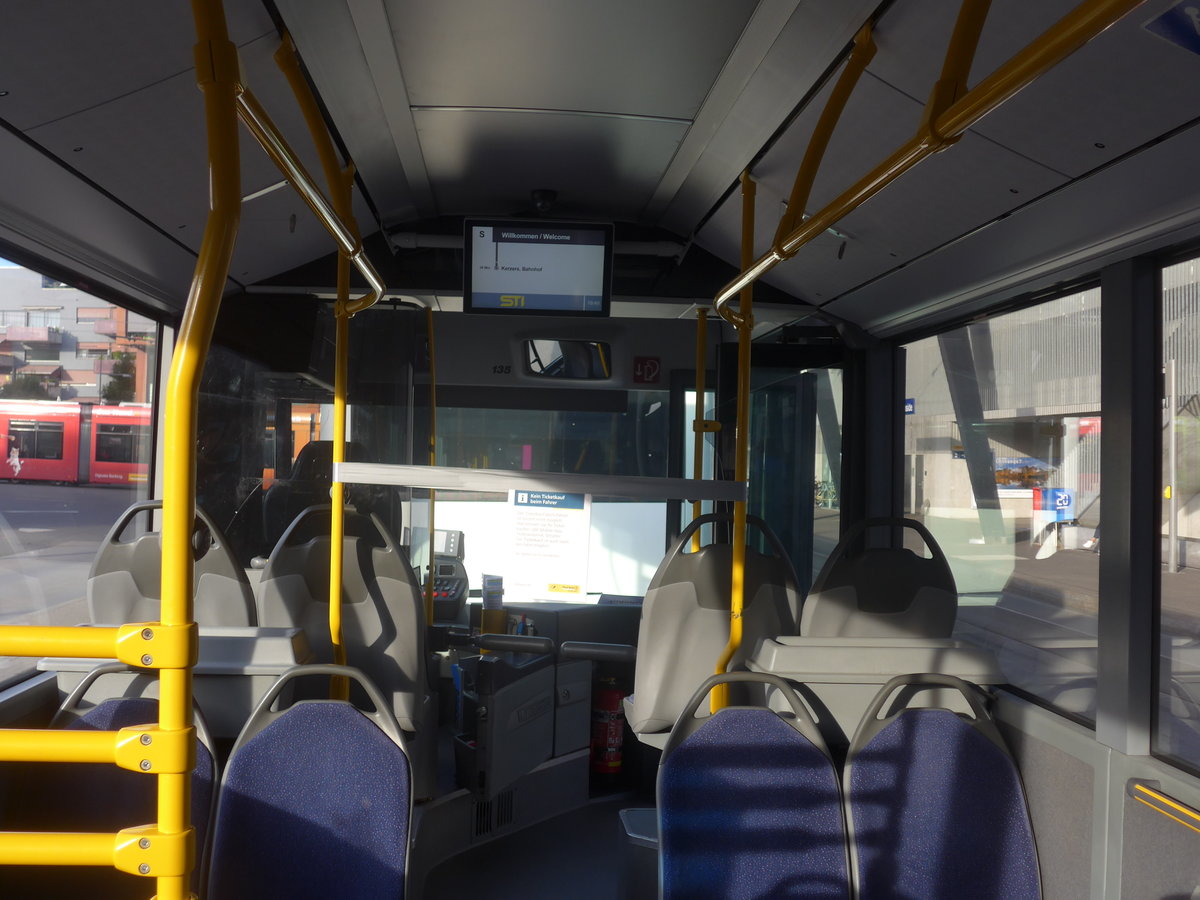 (218'443) - Intertours, Domdidier - Nr. 211/FR 300'481 - Mercedes (ex STI Thun Nr. 135) am 4. Juli 2020 beim Bahnhof Bern Br�nnen Westside (Innenaufnahme)