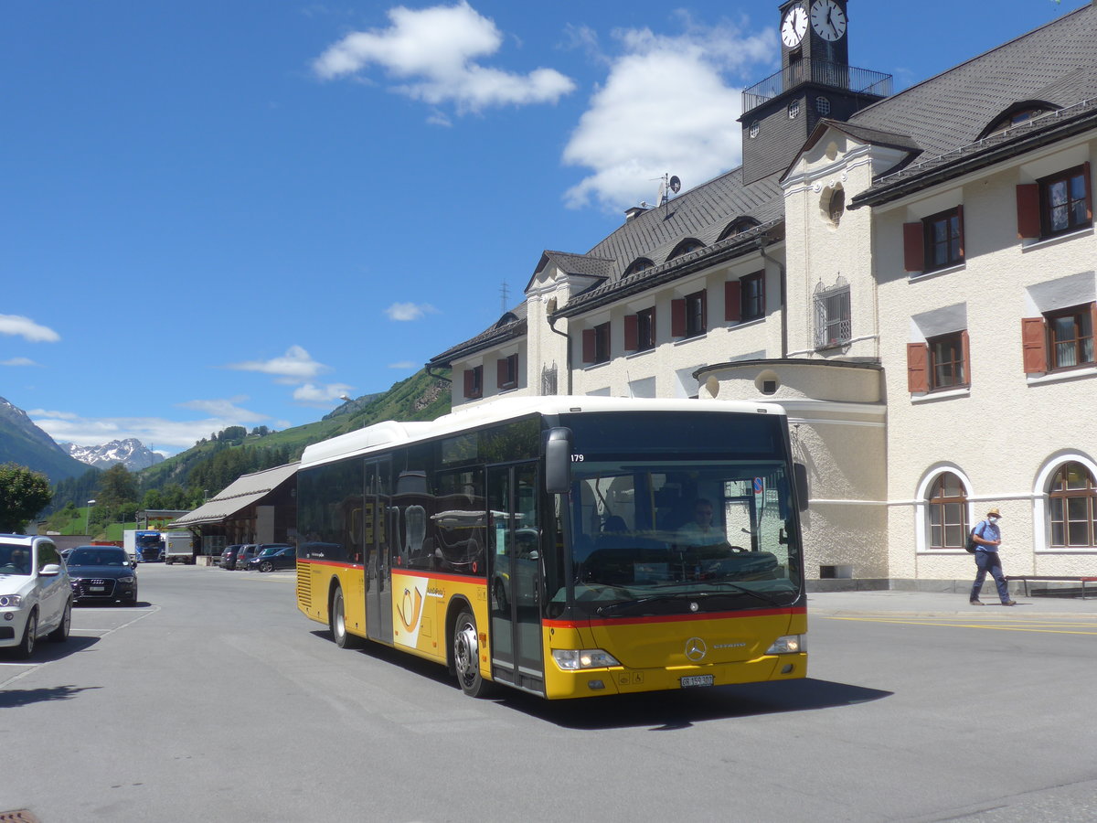 (218'481) - PostAuto Graub�nden - GR 159'302 - Mercedes am 5. Juli 2020 beim Bahnhof Scuol-Tarasp