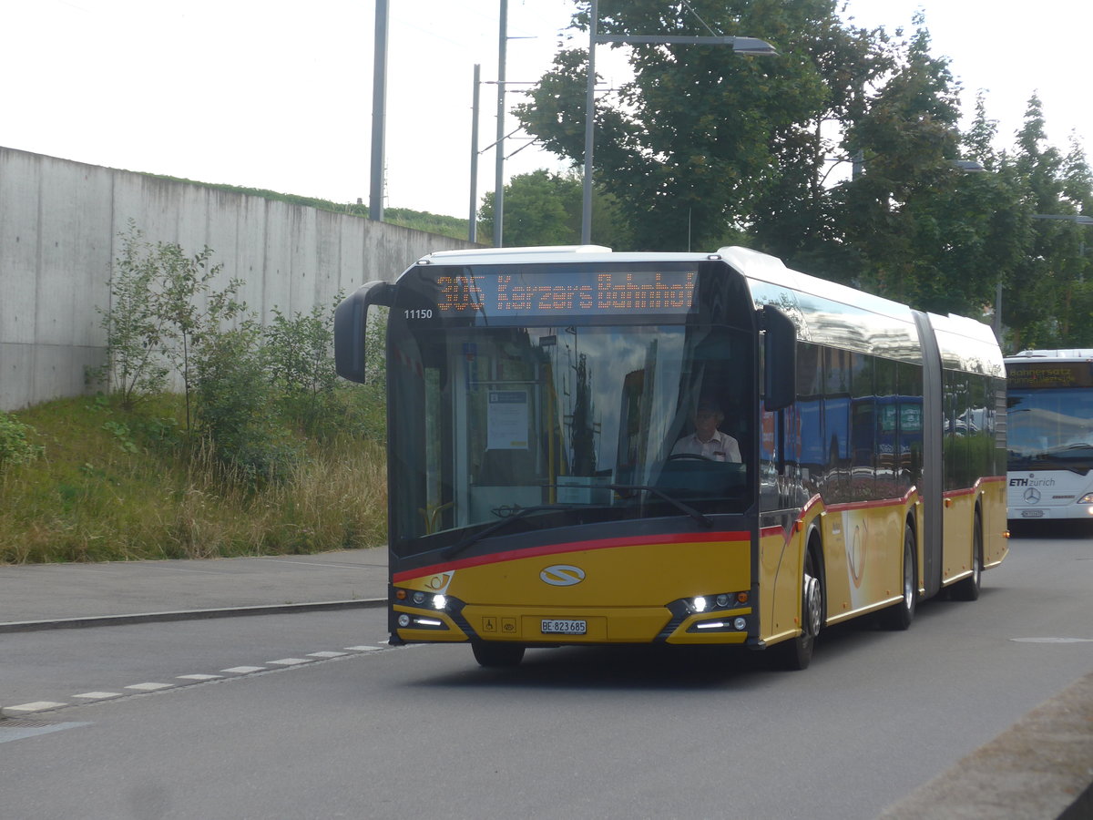 (218'583) - PostAuto Bern - Nr. 685/BE 823'685 - Solaris am 6. Juli 2020 beim Bahnhof Bern Br�nnen Westside