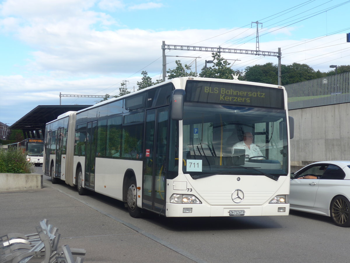 (218'597) - Welti-Furrer, Bassersdorf - Nr. 73/ZH 712'673 - Mercedes (ex Nr. 97) am 6. Juli 2020 beim Bahnhof Bern Br�nnen Westside