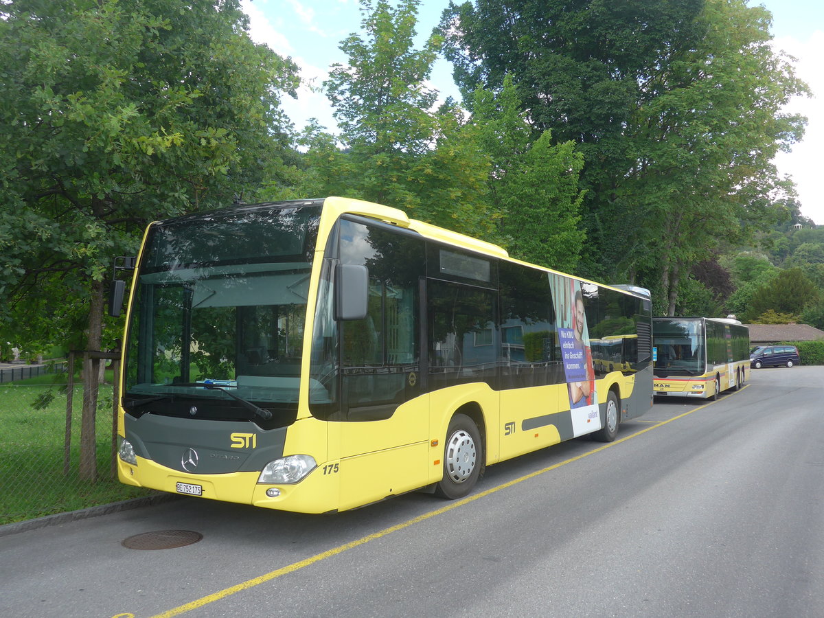 (218'609) - STI Thun - Nr. 175/BE 752'175 - Mercedes am 11. Juli 2020 bei der Schiffl�ndte Thun