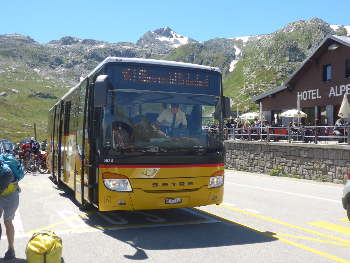 (218'678) - PostAuto Bern - Nr. 73/BE 171'453 - Setra (ex AVG Meiringen Nr. 73) am 12. Juli 2020 in Grimsel, Passh�he